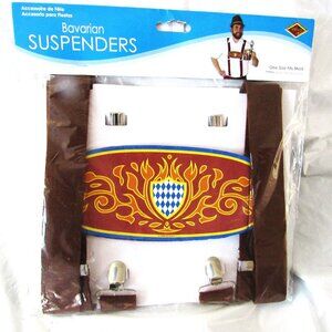 Bavarian Suspenders, one size fits all.